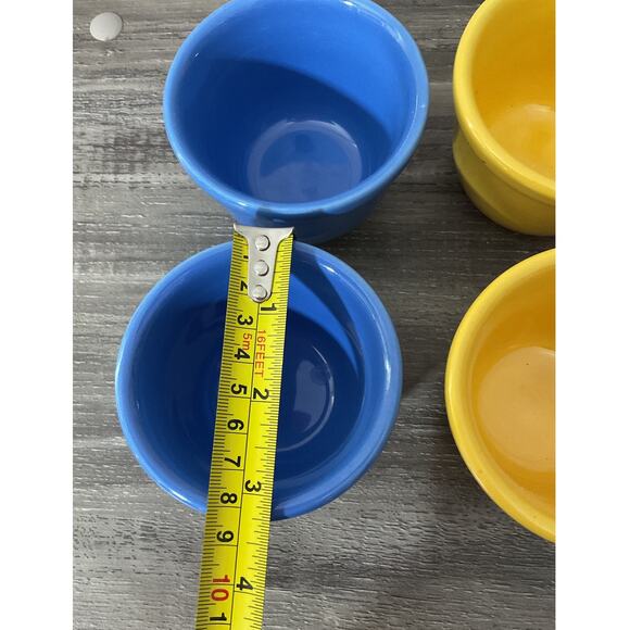 Set of 6 Ceramic Dessert, Salsa, Condiment Bowls Excellent - Picture 5 of 6